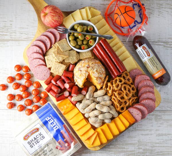 March Hoops Charcuterie Board