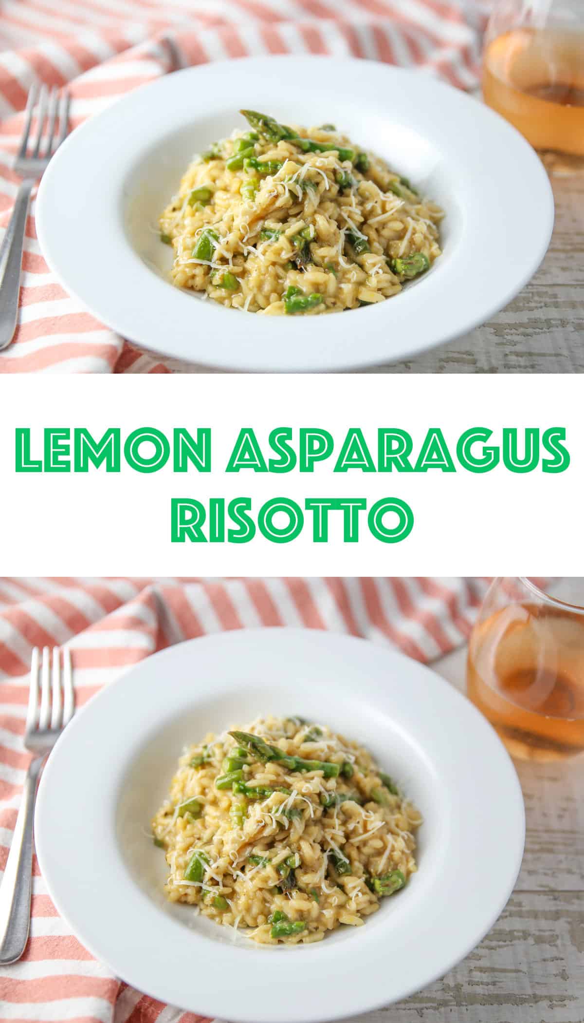 lemon asparagus risotto