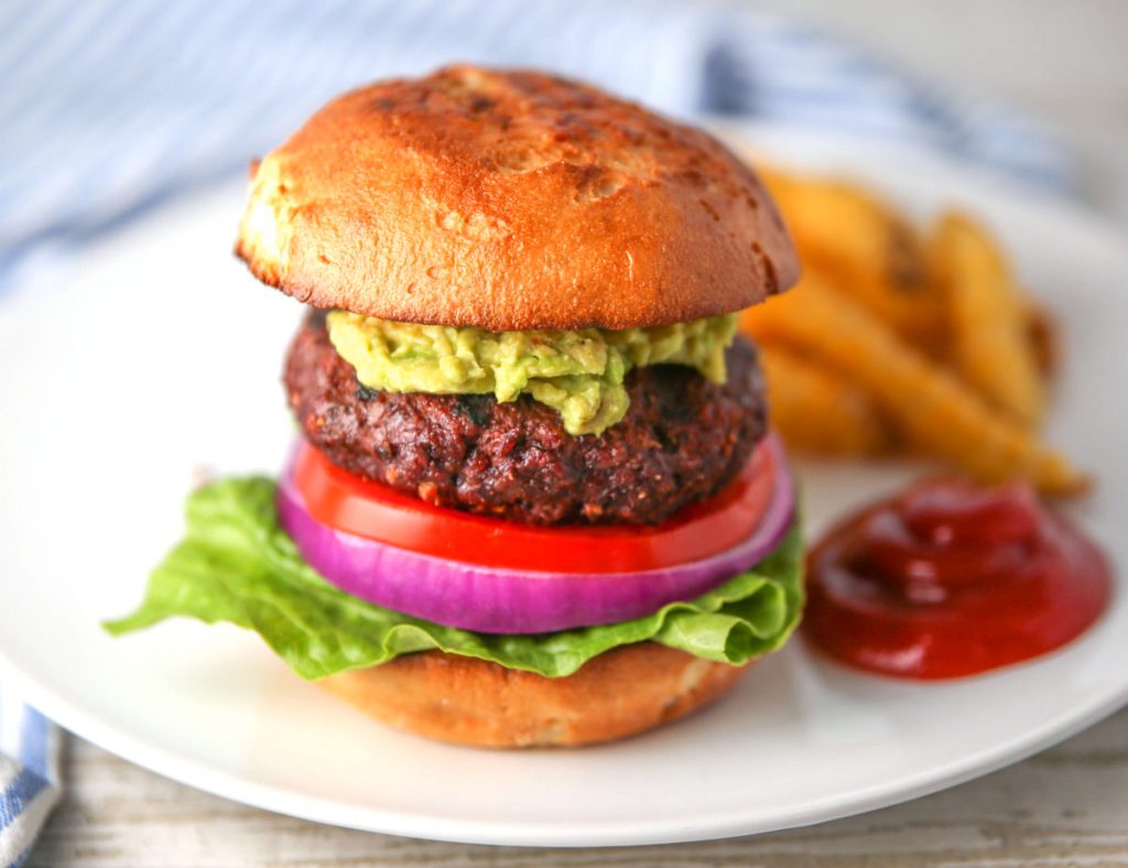 black and blue burgers