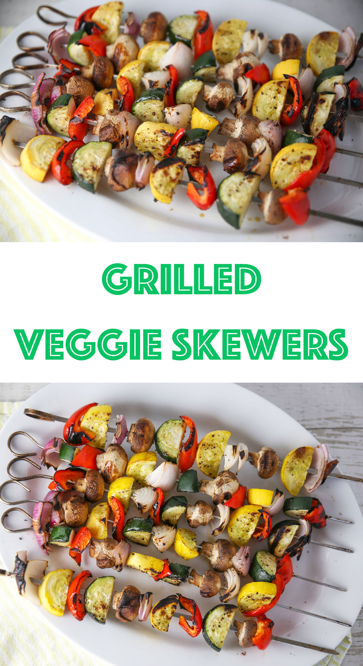 grilled veggie skewers