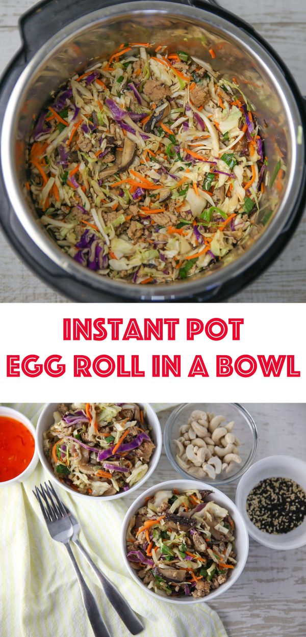 Instant Pot Egg Roll in a Bowl - Tastefulventure