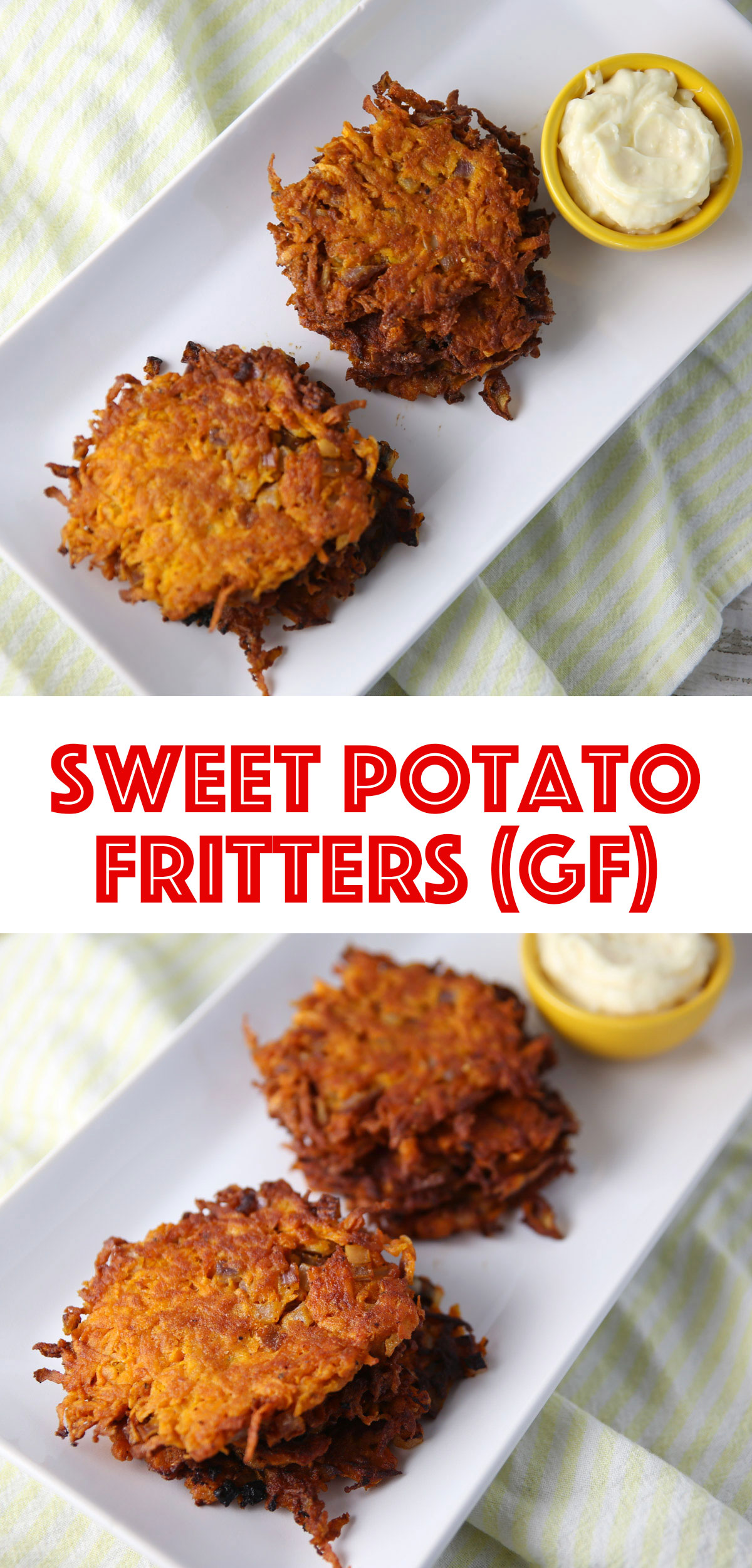 sweet potato fritters