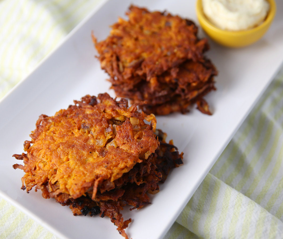 Sweet Potato Fritters - Tastefulventure