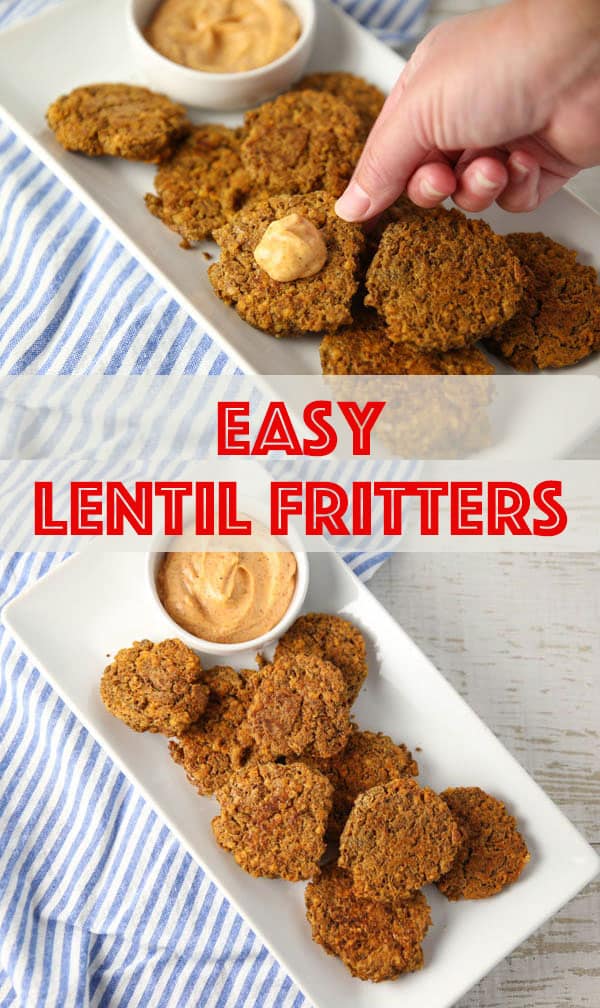 Easy Lentil Fritters