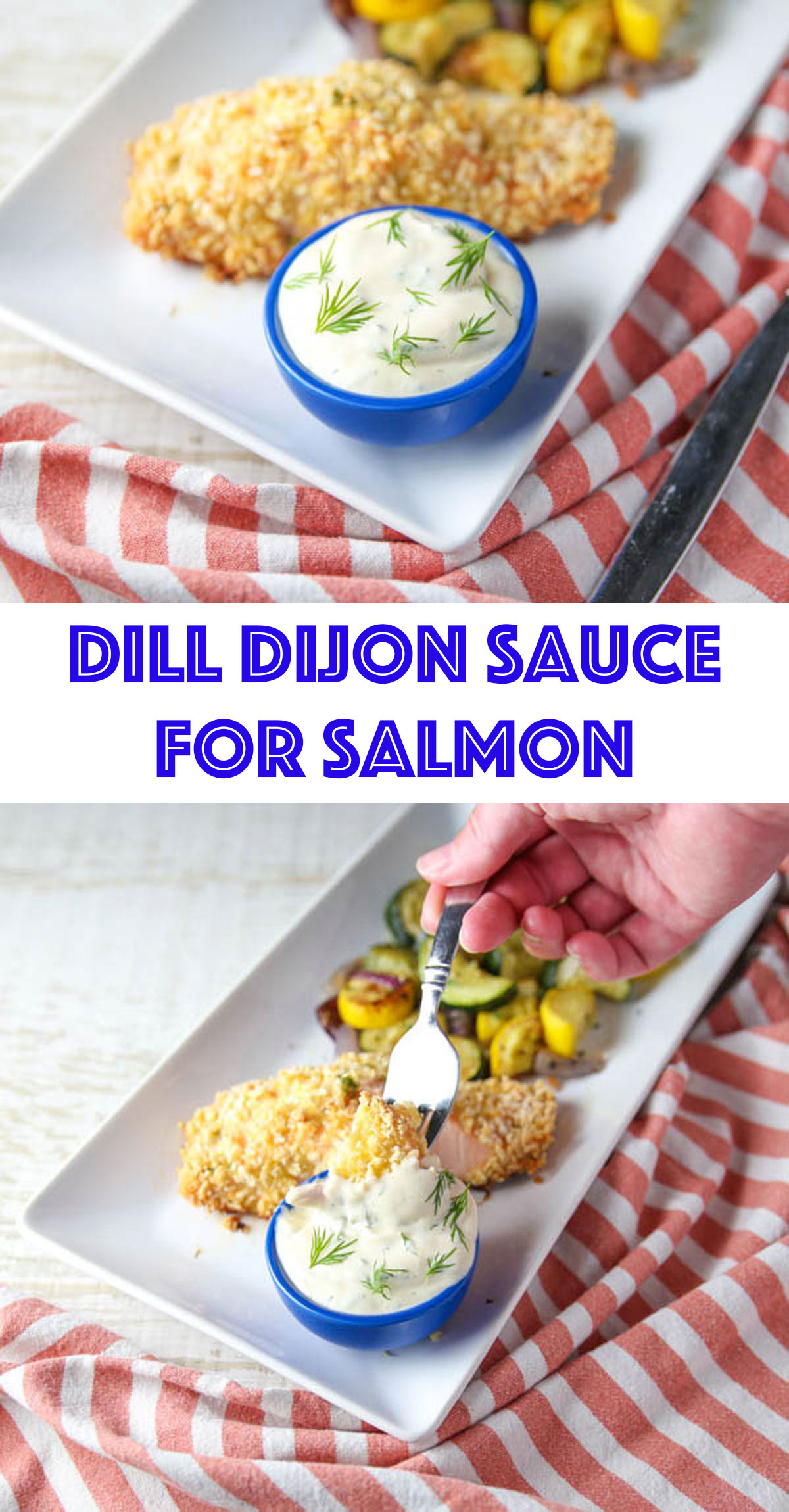 dill dijon sauce for salmon