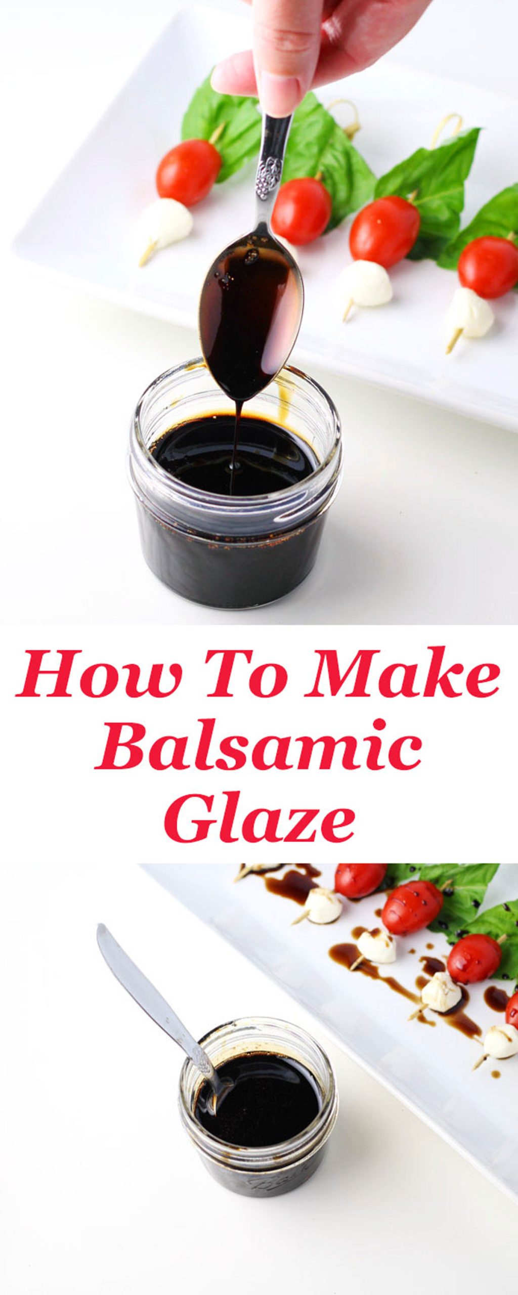 how to make balsamic glaze