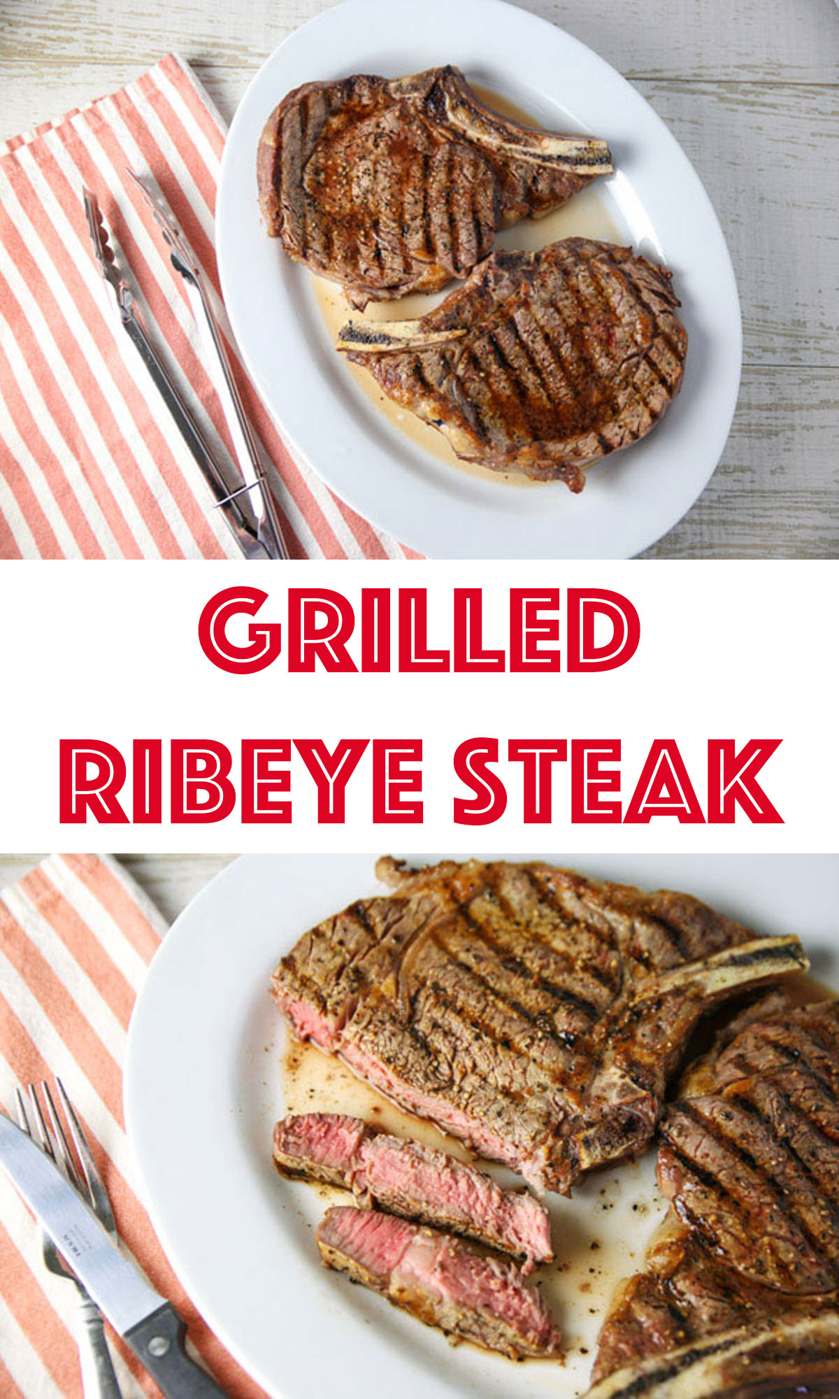 grilled ribeye steak