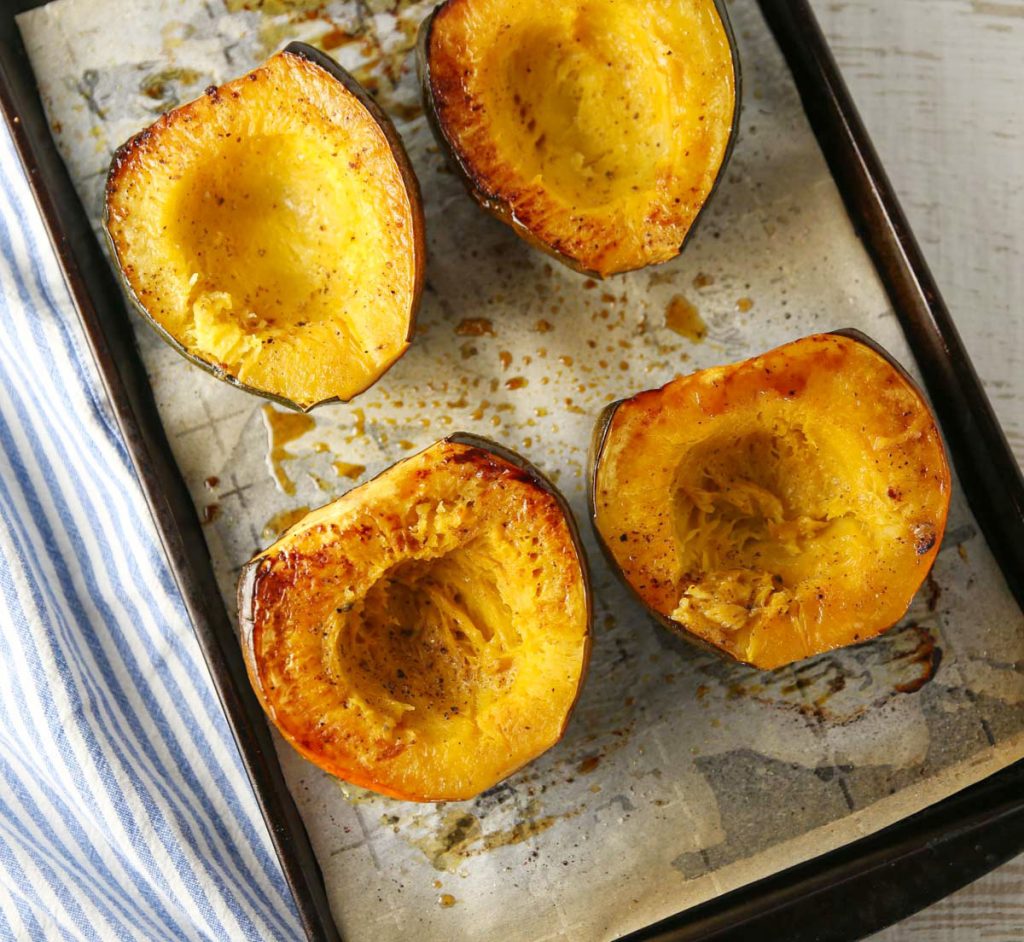 How To Roast Acorn Squash Tastefulventure