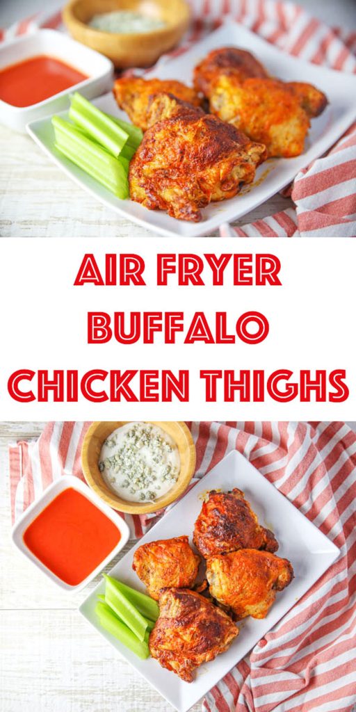 Air Fryer Buffalo Chicken Thighs - Tastefulventure