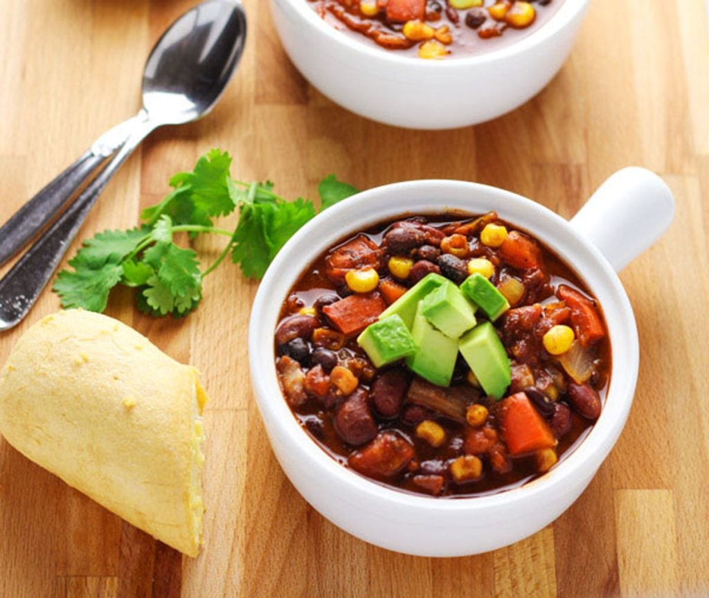 Slow Cooker Vegetarian Chili Tastefulventure