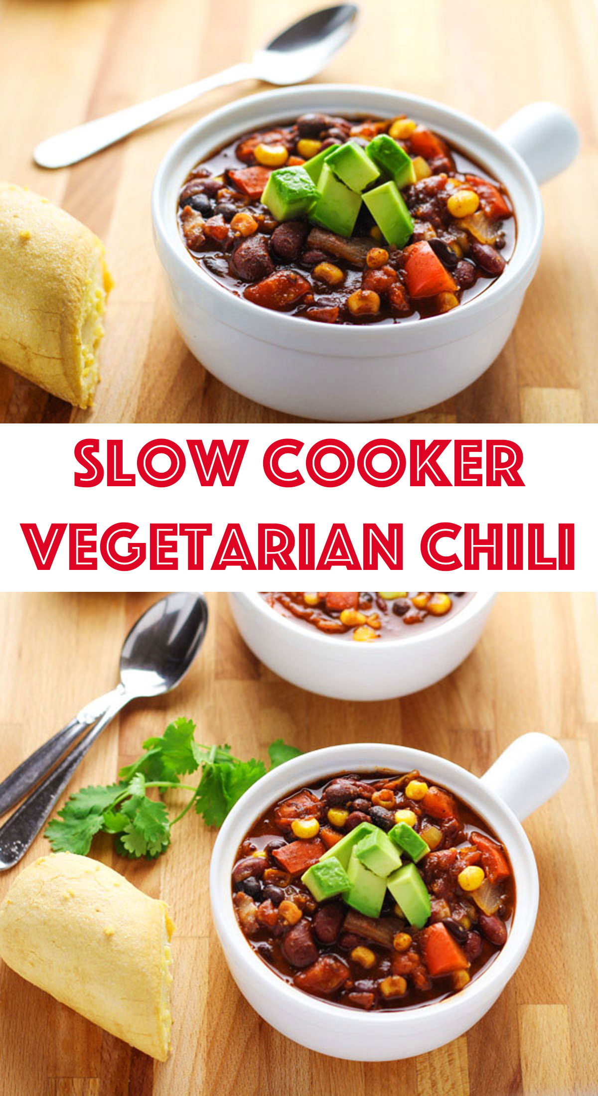 slow cooker vegetarian chili