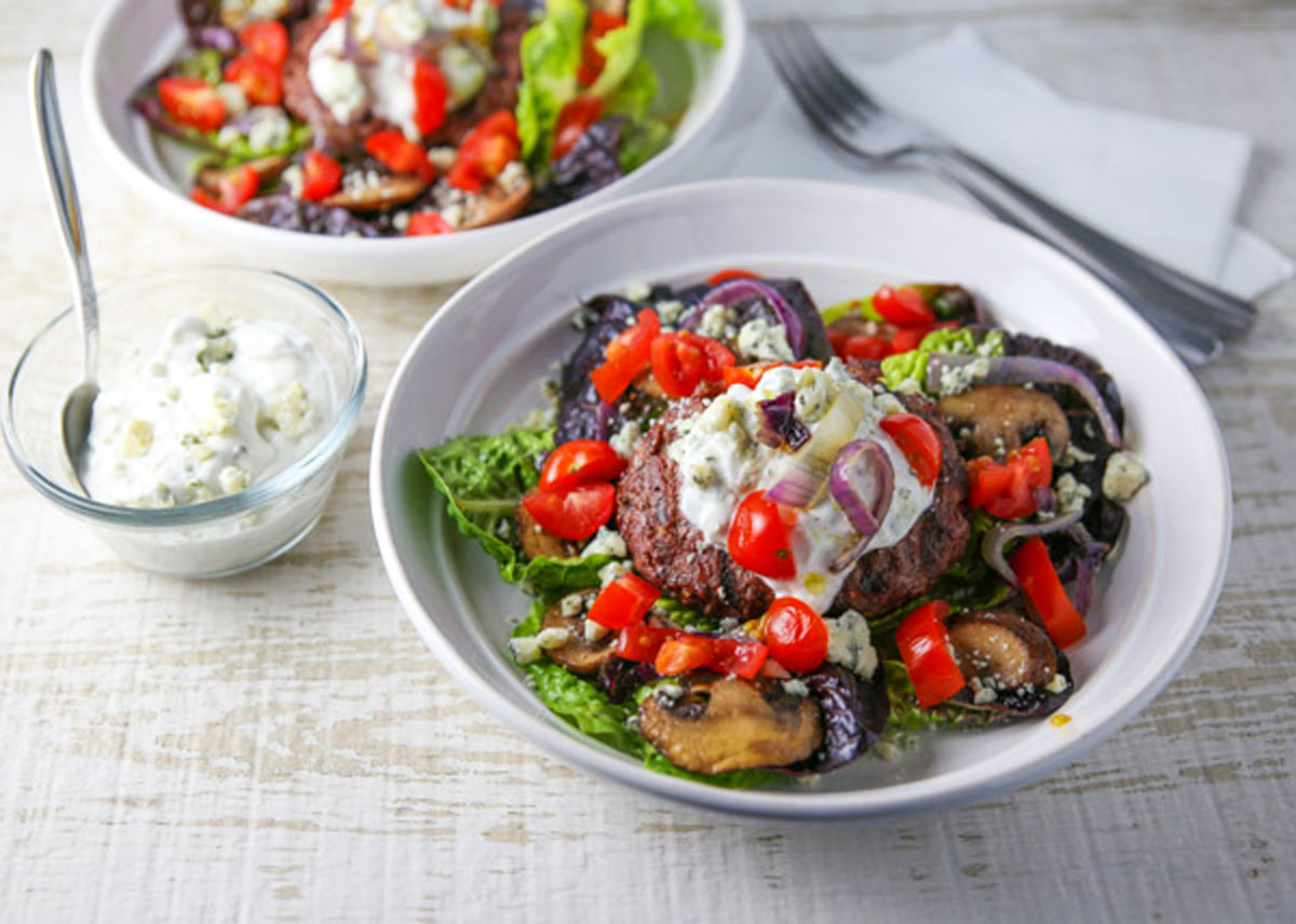 Low Carb Burger Bowls